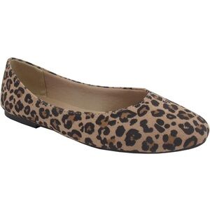 Jellypop Pamela Flats Leopard Print Women's Flats NWT